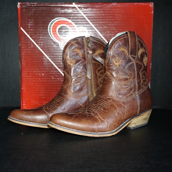 New Women's Dingo Cowboy boot (Adobe Rose) - Picture 2 of 9